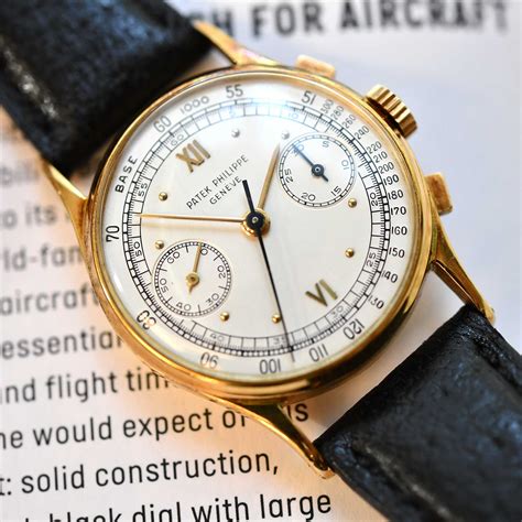 patek philippe chronograph vintage.